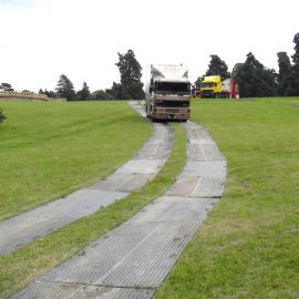 chemin de plaques de roulage Stabmat de Stabline pour camion