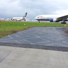 plaque de roulage Stabmax de Stabline en aéroport