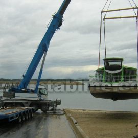 utilisation des plaques de calage Stabéco de Stabline sur chantier en zone maritime