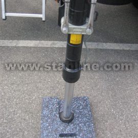 stabilisation machines de chantier avec les minipads Stabline